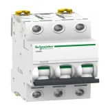 Schneider Electric Acti9 Автоматический выключатель iC60N A9F75363, 3 полюса, 63 А, тип D, 10 кА