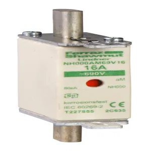 Schneider Electric DF2FGA80 предохранитель ножевой типа AM, размер 00 (NH00), 80 А, 500 В (ШНАЙДЕР) Schneider Electric DF2FGA80 предохранитель ножевой типа AM, размер 00 (NH00), 80 А, 500 В (ШНАЙДЕР)