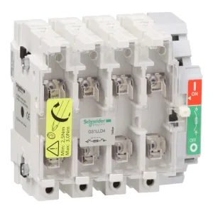 Рубильник с предохранителем Schneider Electric TeSys GS 160А 4P, 00 (ШНАЙДЕР) Рубильник с предохранителем Schneider Electric TeSys GS 160А 4P, 00 (ШНАЙДЕР)
