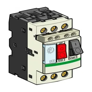 Силовой автомат для защиты двигателя Schneider Electric TeSys GV2 10А 3P, термомагнитный расцепитель, GV2ME14AE11TQ (ШНАЙДЕР) Силовой автомат для защиты двигателя Schneider Electric TeSys GV2 10А 3P, термомагнитный расцепитель, GV2ME14AE11TQ (ШНАЙДЕР)