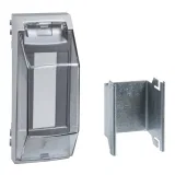 Schneider Electric OptiLine 45 ISM10957 адаптер под два модуля 18 мм, под алюминий