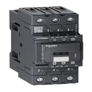 Контактор Schneider Electric TeSys D 3P 80А 240В AC 37кВт, LC1D80AU7 (ШНАЙДЕР) Контактор Schneider Electric TeSys D 3P 80А 240В AC 37кВт, LC1D80AU7 (ШНАЙДЕР)