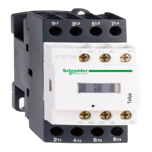 Контактор Schneider Electric TeSys LC1D 4P 20А 440/380В AC 9кВт (ШНАЙДЕР) Контактор Schneider Electric TeSys LC1D 4P 20А 440/380В AC 9кВт (ШНАЙДЕР)