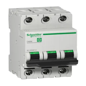 Автоматический выключатель Schneider Electric Multi9 3P 63А (B), M9F10363 (ШНАЙДЕР) Автоматический выключатель Schneider Electric Multi9 3P 63А (B), M9F10363 (ШНАЙДЕР)