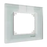 Рамка 1 пост Schneider Electric MERTEN M-ELEGANCE, белый кристалл, MTN4010-3220