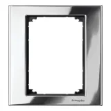 Рамка 2 поста Schneider Electric MERTEN M-ELEGANCE, хром