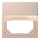 Schneider Electric Merten System Design MTN4081-6051 Адаптер с крышкой для интеграции System M в D-Life, шампань