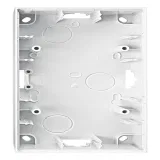 Schneider Electric Merten MTN524219 Корпус для накладного монтажа, 2 поста, белый