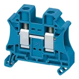 Schneider Electric Linergy TR NSYTRV102BL клеммник винтовой проходной 10 мм², синий
