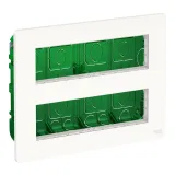 Schneider Electric UNICA SYSTEM+ Блок скрытой установки 2x5, антибактериальный, NU171020
