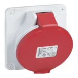 Schneider Electric PKF32F434, промышленная розетка угловая 32 А, 3P+E, IP44, 380 В