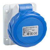 Schneider Electric PKY16G723, розетка промышленная 16 А, 2P+E, IP67, 220 В
