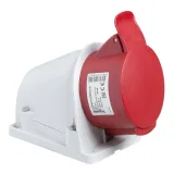 Schneider Electric PKY16W435 розетка настенная 16 А, 3P+N+PE, 400 В, IP44