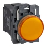 Лампа сигнальная Schneider Electric Harmony, 22мм, 120В, AC, Оранжевый