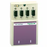 Schneider Electric TSXCANTDM4, CANopen ответвитель с 4 портами SUB-D 9P