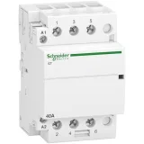 Schneider Electric A9C20843, модульный контактор iCT 40 А, 3НО, 220/240 В AC