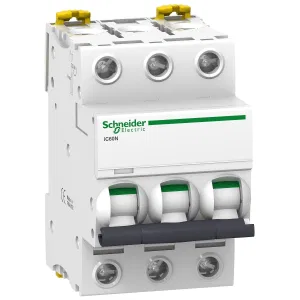 Schneider Electric Acti 9 iC60N A9F74302 (3P) автоматический выключатель 2 А, характеристика C (ШНАЙДЕР) Schneider Electric Acti 9 iC60N A9F74302 (3P) автоматический выключатель 2 А, характеристика C (ШНАЙДЕР)