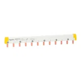 Schneider Electric Acti 9 A9XPH212 шина гребенчатая, 2 полюса, 12 модулей, 100 А, разрезаемая, белый (RAL 9003)