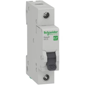 EZ9F14125 Автоматический выключатель Schneider Electric Easy9, 1 полюс, 25A, тип B, 4,5kA (ШНАЙДЕР) EZ9F14125 Автоматический выключатель Schneider Electric Easy9, 1 полюс, 25A, тип B, 4,5kA (ШНАЙДЕР)