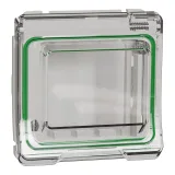 MUR39110 SE MUREVA S НАКЛАДКА С КРЫШКОЙ под инсталляцию Unica New, Altira, БЕЛЫЙ, IP55